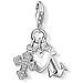 Charm Club 0409-051-14 Ciondolo Da Donna, Argento 925 E Zirconia Cubica, Croce, Cuore E Ancora - Foto miniatura 1