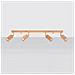 Applique Da Soffitto In Legno Berg 6 Legno Naturale 200x50x1200 Mm Legno - Foto miniatura 2