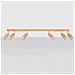 Applique Da Soffitto In Legno Berg 6 Legno Naturale 200x50x1200 Mm Legno - Foto miniatura 1