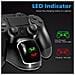Doppia Stazione Di Ricarica Per Due Controller Ps4 / Ps4 Slim / Ps4 Pro - Foto miniatura 11
