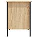Scarpiera Rovere Sonoma 131x35x50 Cm In Legno Multistrato - Foto miniatura 8