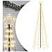 Illuminazione Albero Natale Picchetti 570LED Bianco Caldo 300cm - Foto miniatura 2