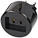 1508500010 adattatore per presa di corrente Tipo A Tipo C (Europlug) Nero - Foto miniatura 1