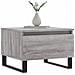 Tavolini Salotto 2pz Grigio Sonoma 50x46x35cm Legno Multistrato - Foto miniatura 3
