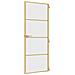Porta Interni Sottile Oro 76x201,5cm Vetro Temperato Alluminio - Foto miniatura 7