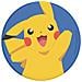Popgrip Per Smartphone Standard Pikachu Knocked, Bianco / Blu - Foto miniatura 3
