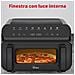 Friggitrice ad Aria ARFRYA09GP Capacità 10 L 2000 W Colore Nero - Foto miniatura 4
