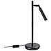Lampada Da Tavolo Pastelo Nero Sl. 1469 - Moderno Lampada Da Scrivania Nero 43x14x20 Cm - Foto miniatura 1