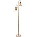 Lampada Da Pavimento Moyola Regolabile Metallo Beige - Foto miniatura 3