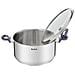 Tefal G7124414 Padella 2,5 L Rotondo Acciaio Inossidabile - Foto miniatura 3