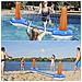 Gioco Gonfiabile Di Pallavolo E Basket, Per Piscina E All'aperto. 300x95x60cm. Colore: Multicolore - Foto miniatura 3