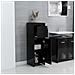 Lusso Casadino -  Mobile Da Bagno Nero 30x30x95 Cm In Legno Multistrato - Foto miniatura 3
