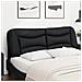Lusso Casadino -  Cuscino Testiera Hvar Nero 160 Cm In Similpelle - Foto miniatura 2