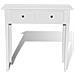 Lusso Casadino -  Tavolo Consolle Da Trucco Con 2 Cassetti Bianco - Foto miniatura 2