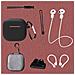 Set Di Otto Pezzi Per Airpods Di Quarta Generazione In Nero - Foto miniatura 3