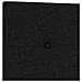 Testiera  Button Tufted Nera 200 cm Tessuto - Foto miniatura 7