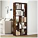 Libreria Divisorio Rovere Fumo 67x25x161,5 cm in Truciolato - Foto miniatura 4