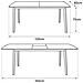 Tavolo Helga Allungabile 120 / 160 Cm Nero - Foto miniatura 2