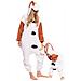 Pigiama Per Bambini Costume Kigurumi Onesie Frozen Pupazzo Di Neve Olaf 125-135cm - Foto miniatura 6