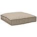 Cuscino per pallet Tortora 80x80x12 cm Tessuto Oxford - Foto miniatura 1