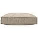 Cuscino per pallet Tortora 80x80x12 cm Tessuto Oxford - Foto miniatura 2