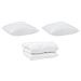Piumone Altro con cuscino 3 pcs Bianco 200 x 220 cm Microfibra - Foto miniatura 1