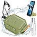 Custodia Protettiva In Tpu Con Penna Per La Pulizia Compatibile Con Apple Airpods Pro 3 - Antiurto E Impermeabile Green - Foto miniatura 1