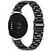 Cinturino In Acciaio Inossidabile A Tre Perle Compatibile Con Garmin Lily 2 - 14mm Black - Foto miniatura 3