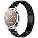 Cinturino In Acciaio Inossidabile A Tre Perle Compatibile Con Garmin Lily 2 - 14mm Black - Foto miniatura 4