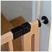 Bettacare Cancelletto Elegance In Legno, Naturale, 97cm - 105cm, Cancelletto Di Sicurezza A Pressione, Passaggio Extra Largo Di 65cm - Foto miniatura 2