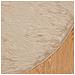 Tappeto Pecora Tafalla Beige Ø 100 cm Poliestere - Foto miniatura 8