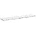 Scaffale da parete 4 pcs Marmo Bianco 120 x 23,5 x 4 cm - Foto miniatura 6