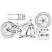 Bicicletta per Bambini 18 Pollici per bambini dai 5 ai 7 anni - Foto miniatura 8