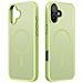 Cover per iPhone 16 - TPU+PC, Verde, MagSafe - Foto miniatura 2