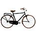 Bici Misura 28 Uomo Linea Olanda Retro Bicicletta City Bike Senza Cambio Manubrio Alluminio Completa Di Accessori E Luci A Led - 54 Nero - Foto miniatura 1