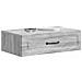 Tavolino da Parete Laterale Grigio Sonoma 59 x 34,5 x 17 cm - Foto miniatura 2