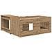 Letto alto per bambini con scrivania 2 pz Rovere Artigianale - Foto miniatura 5