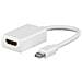 Wentronic Mini DP / HDMI Adaptor mini DisplayPort HDMI Bianco cavo di interfaccia e adattatore - Foto miniatura 1