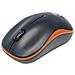 IM 1000-WL-BOR - Mouse Ottico Wireless con Micro Ricevitore USB 1000dpi Nero / Arancione - Foto miniatura 6