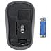 IM 1000-WL-BOR - Mouse Ottico Wireless con Micro Ricevitore USB 1000dpi Nero / Arancione - Foto miniatura 5