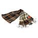Sciarpa Uomo Pashmina Stropicciata Jc3399 Castoro - Foto miniatura 2