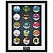 Pokemon - Pokeballs (stampa In Cornice 30x40 Cm)  - Foto miniatura 1