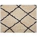 Tappeto Shaggy Beige-nero 200 X 200 Cm Midyat - Foto miniatura 2