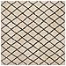 Tappeto Shaggy Beige-nero 200 X 200 Cm Midyat - Foto miniatura 4