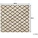 Tappeto Shaggy Beige-nero 200 X 200 Cm Midyat - Foto miniatura 5