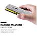 Custodia Compatibile Con Nokia Lumia 1520 In Grigio Chiaro Marrone - Coperchio Protettiva Con Chiusura Magnetica, Funzione Stand E Tasca Per Le Carte - Foto miniatura 7