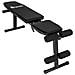 Panca Da Body-building Multiangolare | Schienale Regolabile Su 5 Diverse Posizioni | (lungh. X Largh. X Alt.) 125 X 34 X 129 Cm - Nero - Foto miniatura 4