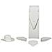 V1 set per affettare verdure affettatrice arancione, affettatrice di patate affettatrice di cetrioli affettatrice di verdure grattugia da cucina affettatrice di patatine fritte affettatrice di frutta | bianco - Foto miniatura 1