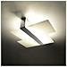 Novità! Plafoniera Cromo Per Salotto E Corridoio - Metallo E Vetro - Sollux Massimo Sl. 0188 Lampada Da Soffitto Quadrata, Stile Classico, A 2 Luci Led E-27 *** Lampade - I Prezzi Più Bassi Su Amazon! - Foto miniatura 13
