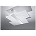 Novità! Plafoniera Cromo Per Salotto E Corridoio - Metallo E Vetro - Sollux Massimo Sl. 0188 Lampada Da Soffitto Quadrata, Stile Classico, A 2 Luci Led E-27 *** Lampade - I Prezzi Più Bassi Su Amazon! - Foto miniatura 5
